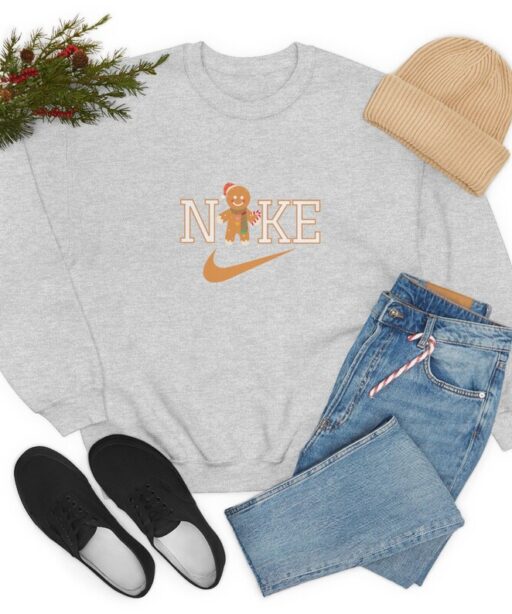 Christmas Gingerbread Sweatshirt, Gingerbread crewneck, Christmas Gingerbread sweater