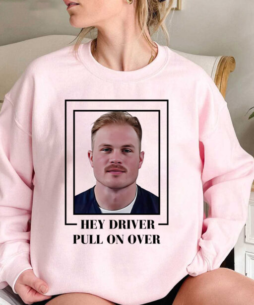 Hey Driver Zach Bryan Mugshot Shirt