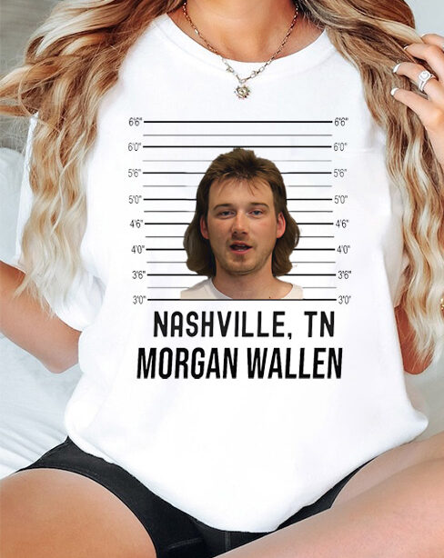 Morgan Wallen Mugshot Shirt