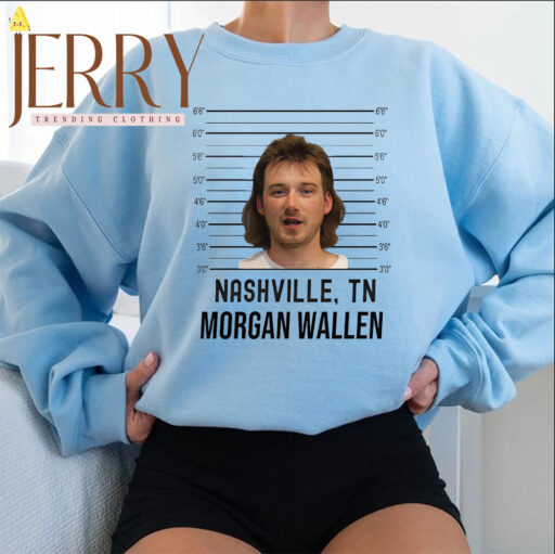 Morgan Wallen Mugshot Shirt