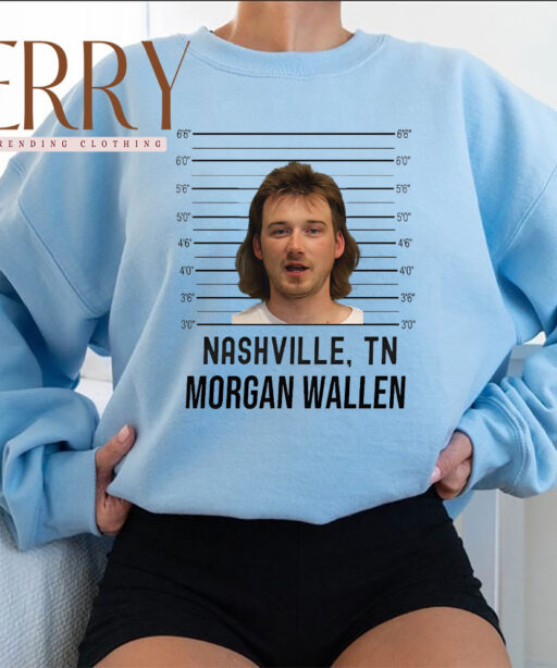 Morgan Wallen Mugshot Shirt