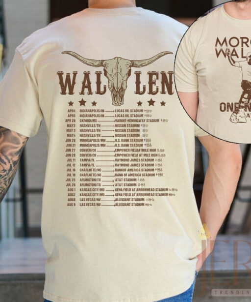 Morgan Wallen Tour 2024 Shirt