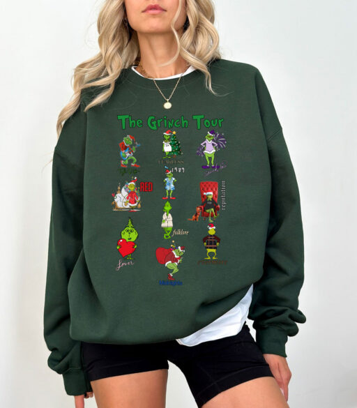 Christmas Taylor Swift The Grinch Tour Shirt