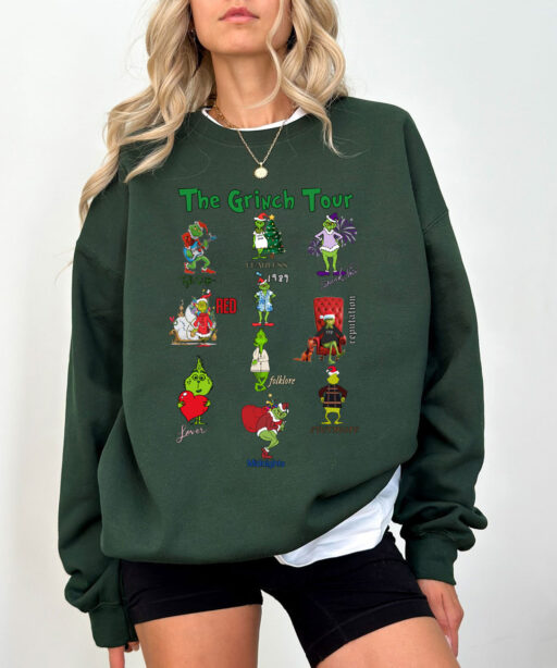 Christmas Taylor Swift The Grinch Tour Shirt