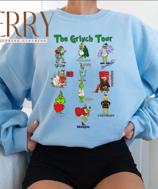 Christmas Taylor Swift The Grinch Tour Shirt