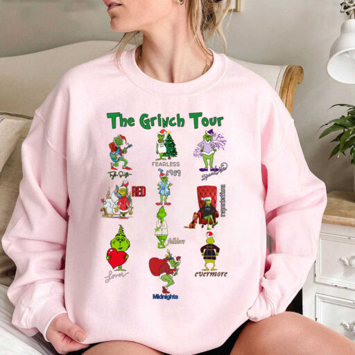 Christmas Taylor Swift The Grinch Tour Shirt