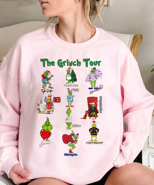 Christmas Taylor Swift The Grinch Tour Shirt