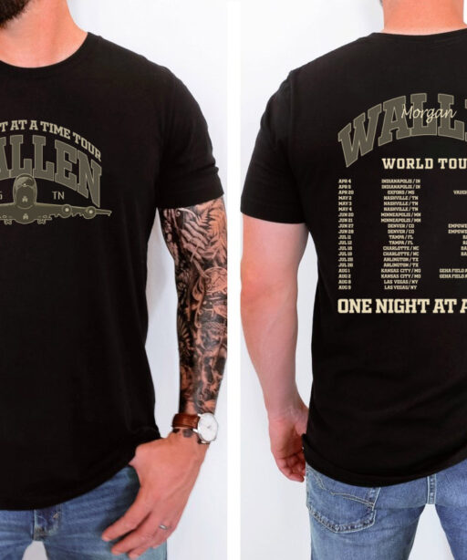 Morgan Wallen World Tour One Night At A Time Shirt