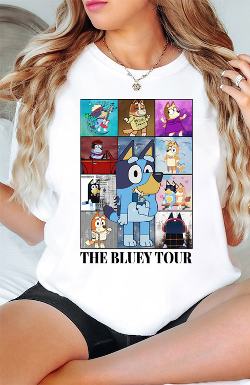 Taylor Swift The Bluey Tour Shirt