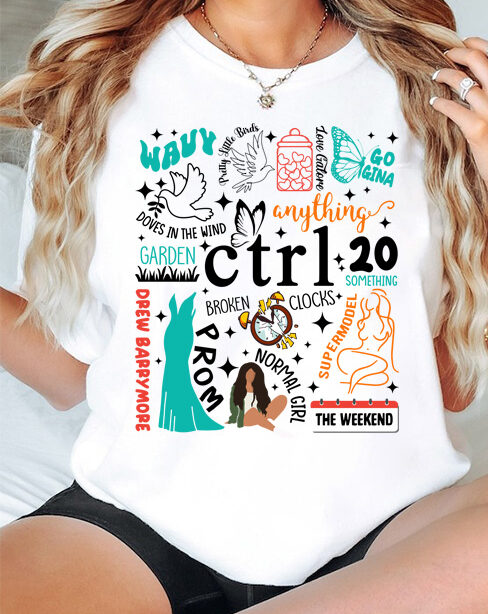 SZA Ctrl Album Shirt