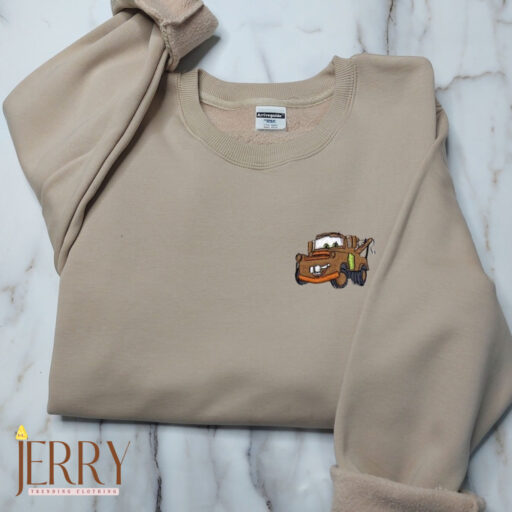 Cars Embroidered Sweatshirts, Cartoon Disney Embroidered Sweater