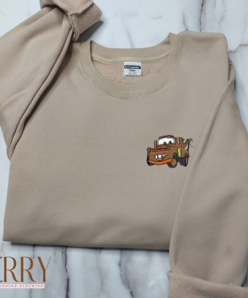 Cars Embroidered Sweatshirts, Cartoon Disney Embroidered Sweater