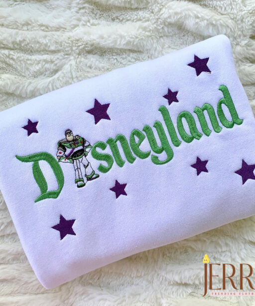 Buzz Lightyear Disneyland Embroidered Sweatshirt