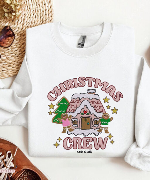 Christmas Crew Embroidered Sweatshirt