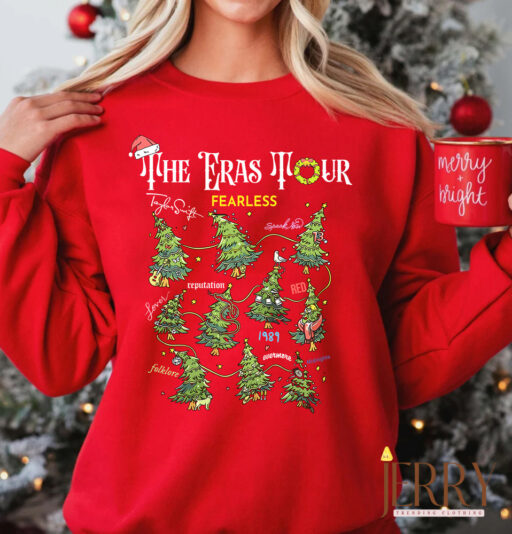 Christmas Tree Album Swiftmas Sweatshirt, Merry Swiftmas Shirt