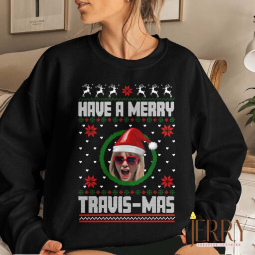 Have A Merry Christmas Sweatshirt, Christmas Sweatshirt, TS Sweatshirt, Taylor Family Shirt, TS Fan Gift, Ugly Christmas Unisex Shirt