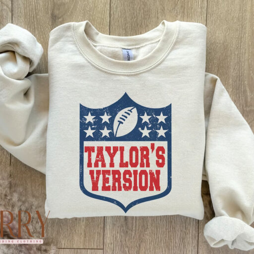 Retro Taylors Version Football Sweatshirt, NFL Taylor Sweatshirt