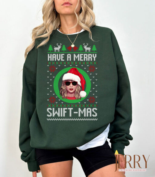 Taylor Swift Have A Merry Swiftmas Sweatshirt For Swifties