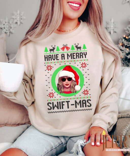 Taylor Swift Have A Merry Swiftmas Sweatshirt For Swifties