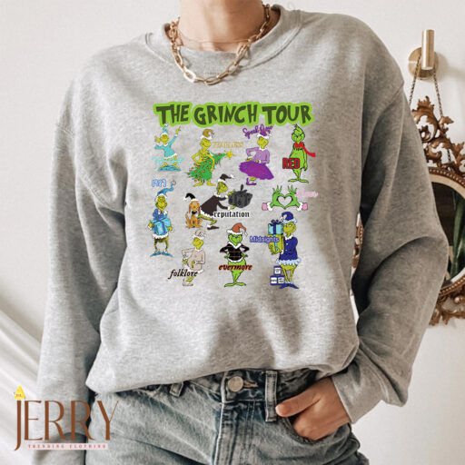 The Grinch Tour Taylor Swift Christmas Sweatshirt