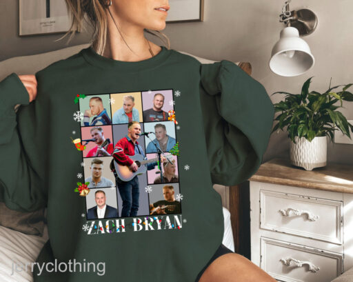 Vintage Christmas Zach Bryan Sweatshirt