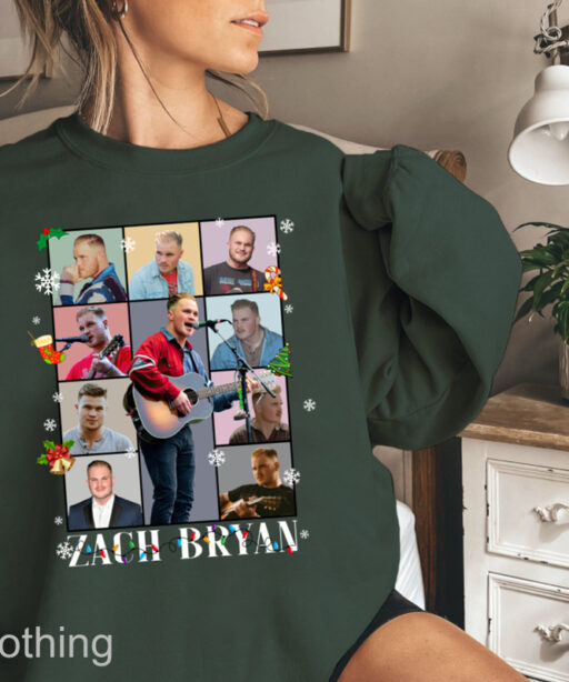 Vintage Christmas Zach Bryan Sweatshirt