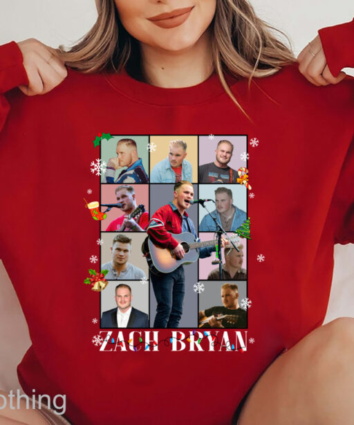 Vintage Christmas Zach Bryan Sweatshirt