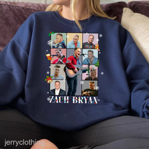 Vintage Christmas Zach Bryan Sweatshirt