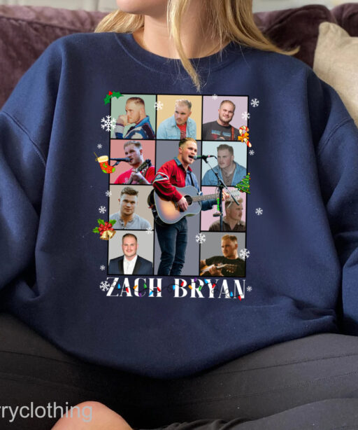 Vintage Christmas Zach Bryan Sweatshirt