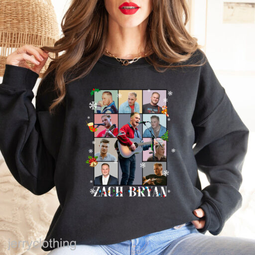 Vintage Christmas Zach Bryan Sweatshirt