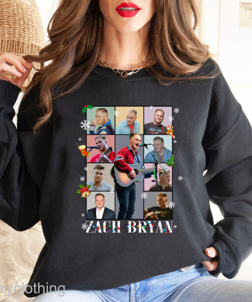 Vintage Christmas Zach Bryan Sweatshirt