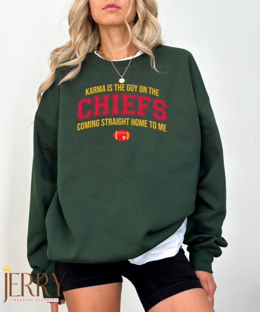 Vintage Karma Is The Guy On The Chiefs Taylor Travis Kelce Sweatshirt