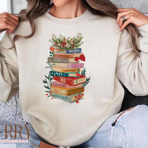 Vintage Taylors Version Album Book Sweatshirt, TAylor Swift Album Sweatshirt