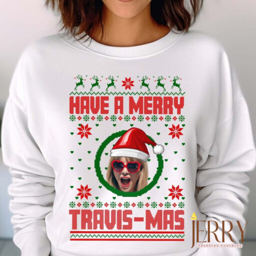 Have A Merry Christmas Sweatshirt, Christmas Sweatshirt, TS Sweatshirt, Taylor Family Shirt, TS Fan Gift, Ugly Christmas Unisex Shirt