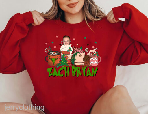 Zach Bryan Coffee Christmas mugs