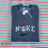 Jack Santa Hat Disney Christmas Nike Embroidered Sweatshirt