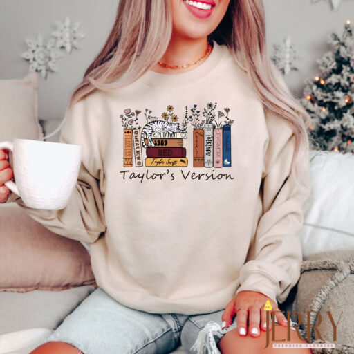 Vintage Taylor Swift Eras Tour Album Taylor's Version Sweatshirt, Eras Tour Shirt