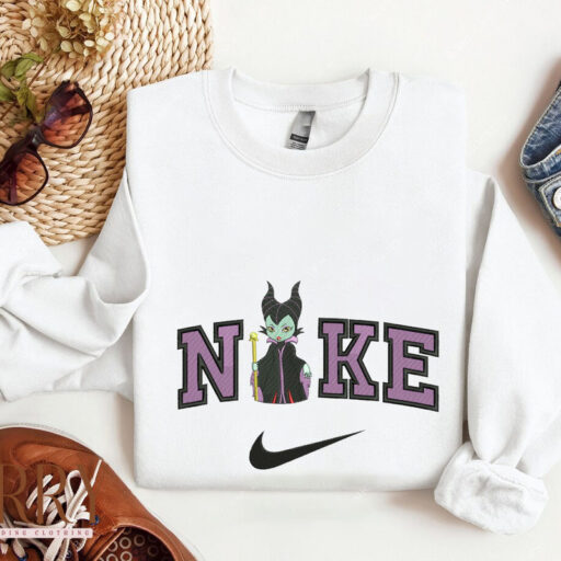 Maleficent Disney Nike Embroidered Sweatshirt