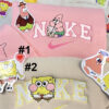 SpongeBob SquarePants And Patrick Star NIke Embroidered Sweatshirt, Gift For Best Friend