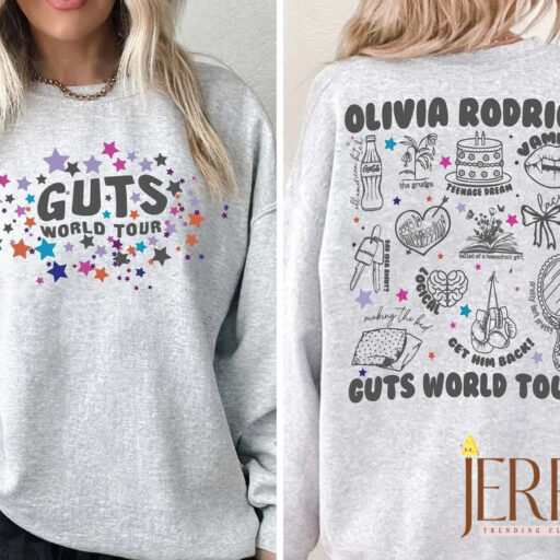 Olivia Rodrigo New Album GUTS Tour Shirt