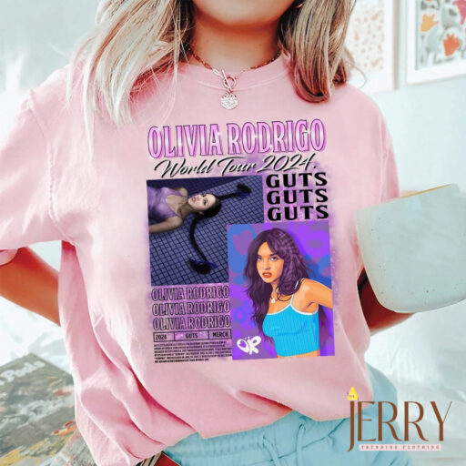 Olivia Rodrigo The GUTS World Tour 2024 Shirt