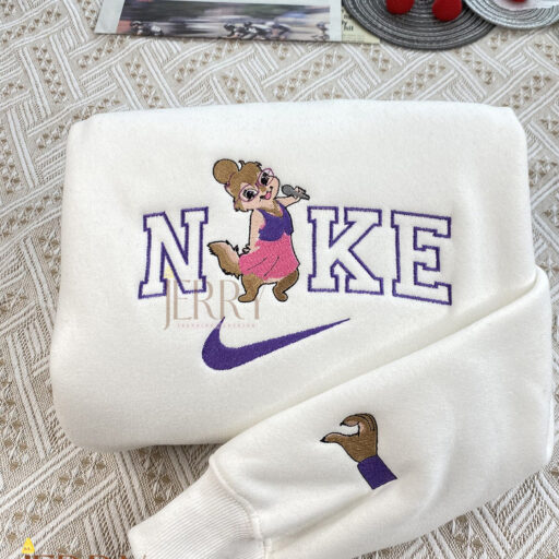 Simon And Jeanette Alvin And The Chipmunks Nike Embroidered Sweatshirt, Valentines Day Gifts For Couples