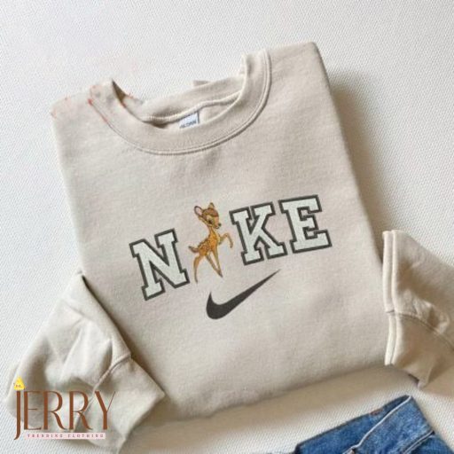 Bambi Disney Nike Embroidered Sweatshirt