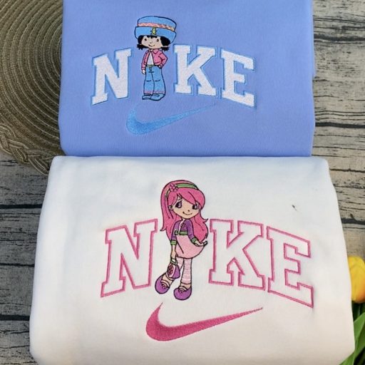 Cheap Ginger Snap And Raspberry Strawberry Shortcake Nike Embroidered Sweatshirt, Best Gift for Friend