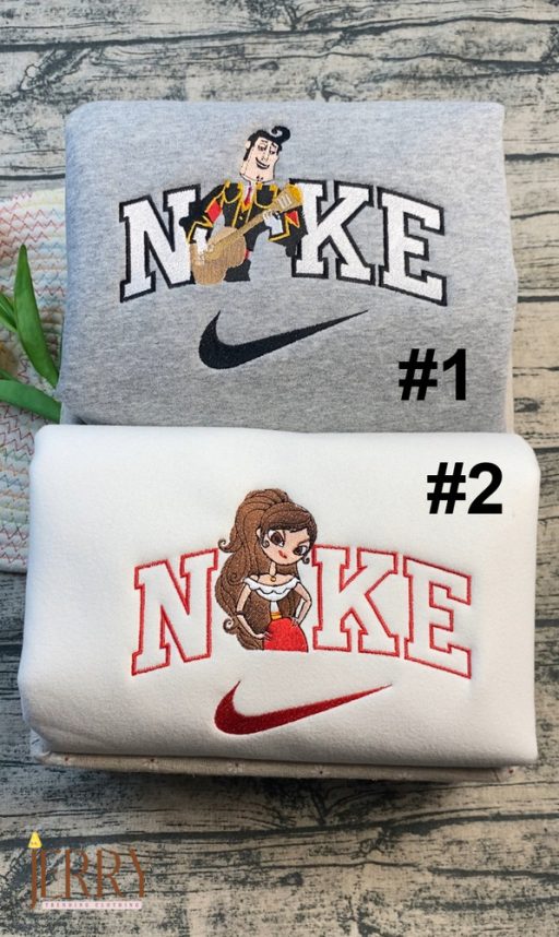 Manolo And Maria Posada The Book of Life Nike Embroidered Sweatshirt, Matching Embroidered Hoodies