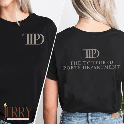 TTPD-Women's Short Sleeve T-Shirt, The Eras Tour Tees, Tortured Department of Poets, Casual T-Shirt, Cotton Clothing
