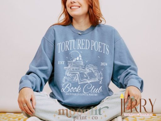 The Tortured Poets Department Shirt Gildan Crewneck, TSwift New Album Shirt, All's Fair in Love and Poetry, Swiftie Shirt TTPD Shirt Swiftie