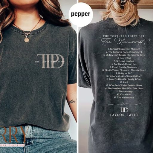 The Tortured Poets Department Shirt, The Eras Tour Shirt, Taylor Swift New Album Shirt, Gift For Fan, All's Fair In Love and Poetry Shirt