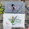 Vidia And Tinker Bell Disney Nike Embroidered Sweatshirt, Nike Embroidery Matching