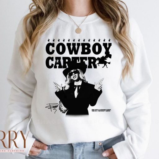 Vintage Bey0nce Cowb0y Carter Shirt, Beyh1ve Merch
